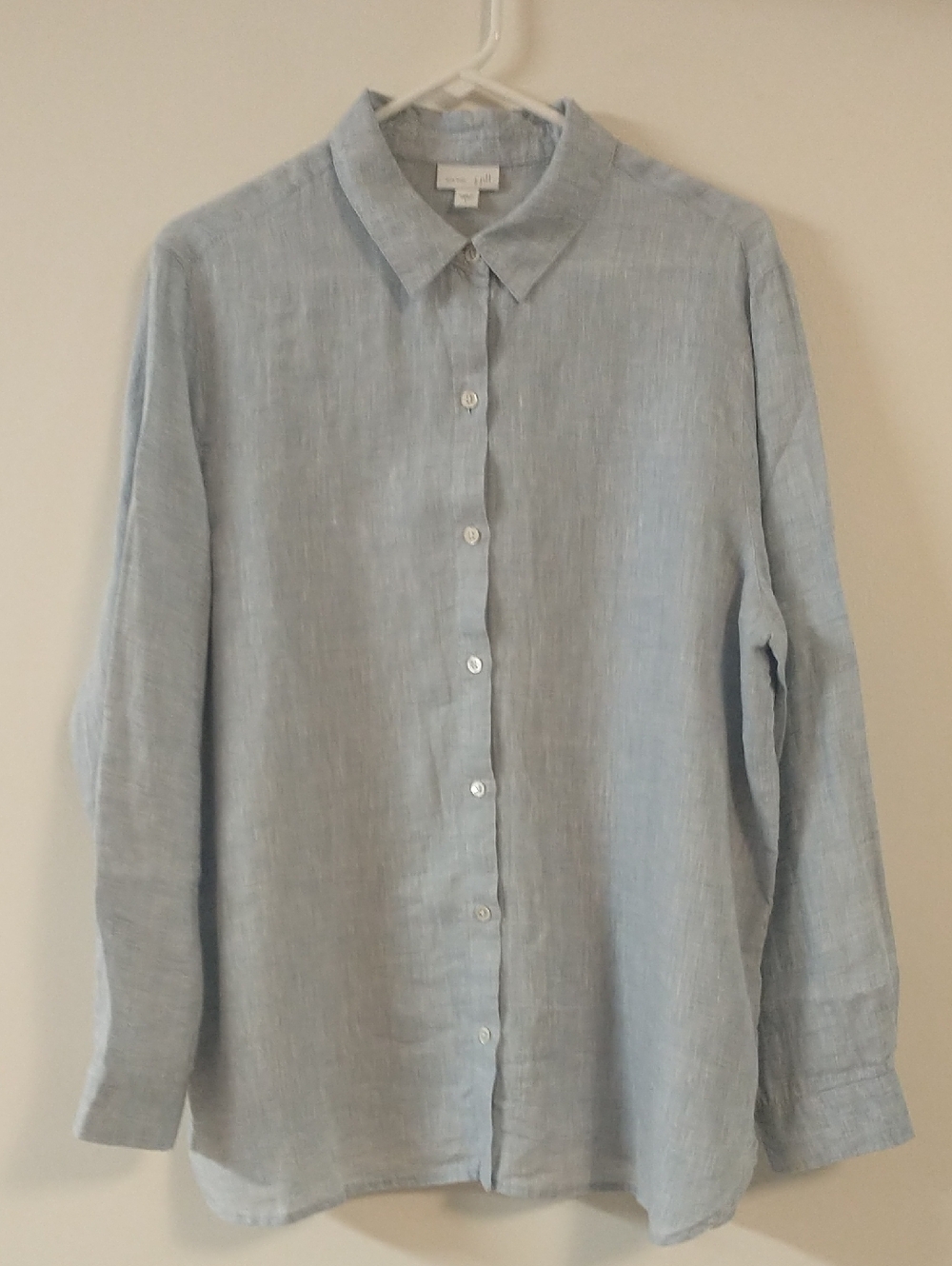 J Jill Love Linen Essential Shirt Large
